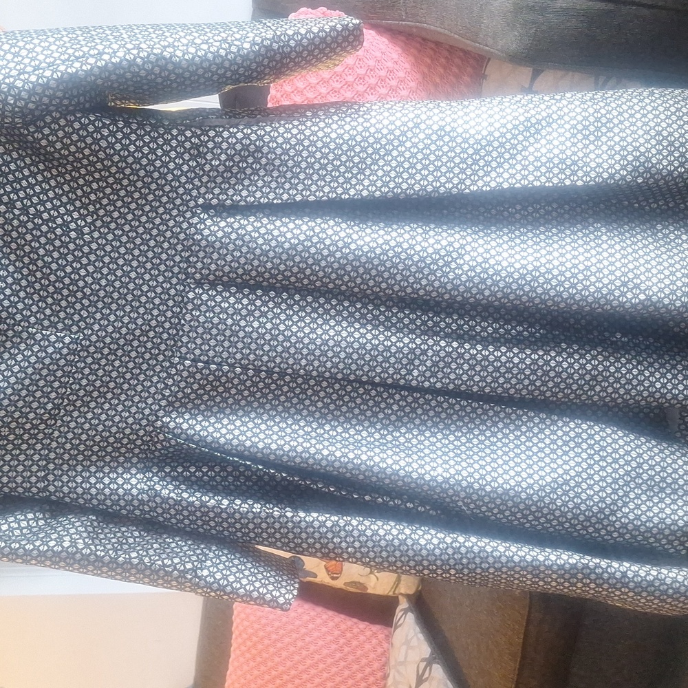 Collection B Black and Silver Patterned Jacket Li… - image 7